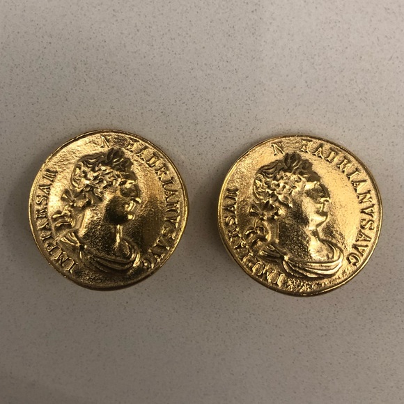 Ben-Amun Jewelry - NWOT Ben-Amun 24K gold plated Coin earrings